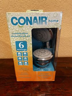 NEW CONAIR Combination Shower Set 6 Settings… $25