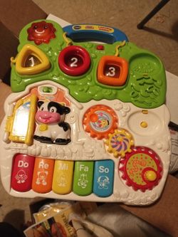 Vtech talking and learning toy make sounds