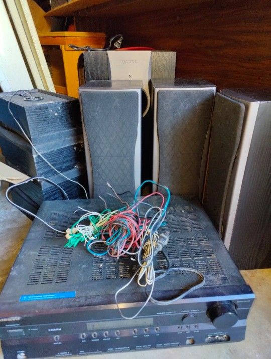 Onkyo 7.1 Ch Home Theater System $110 obo