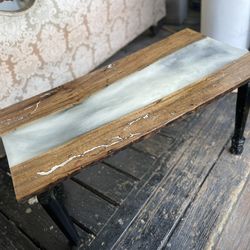 Epoxy/Wood Coffee Table 