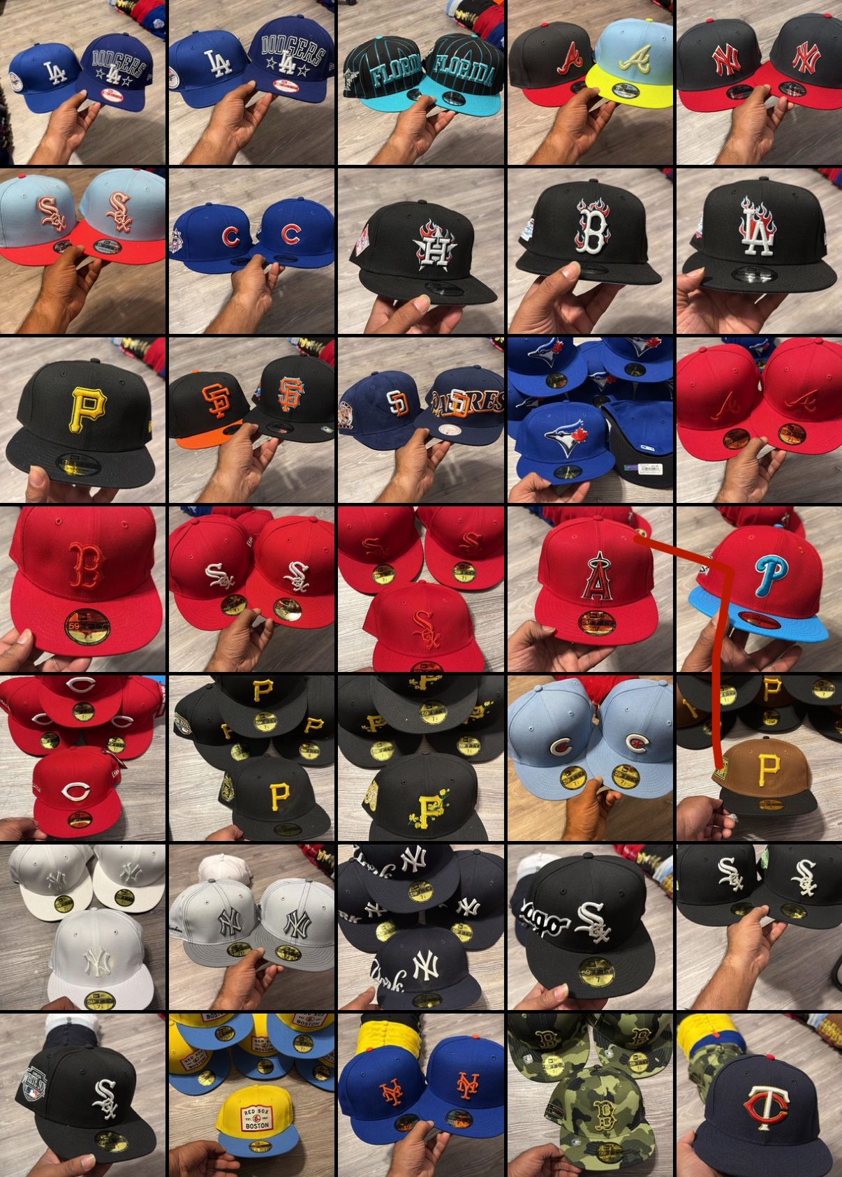NFL NBA MLB NCAA Fitted And SnapBack