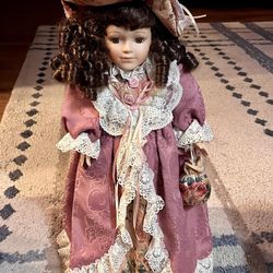 Porcelain Dandee Doll limited edition 