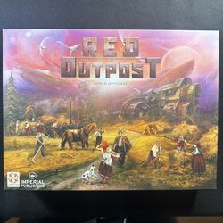 Red Outpost Board Game Read Description