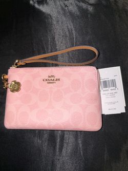 Pink Coach wallet
