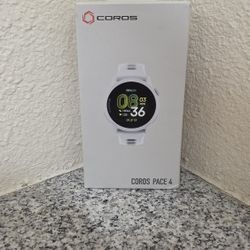 COROS PACE 4 White Smartwatch