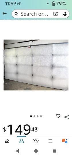 18 Ft Garage Door Insullation Kit.
