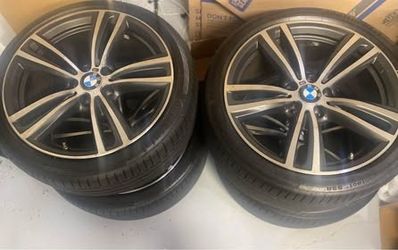 BMW M Sport 19” Wheels + Continental Run Flats 255/35R19