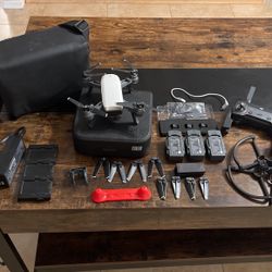Dji Spark Drone (white) With Accessories