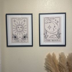 2 (16x22) Black Frames 