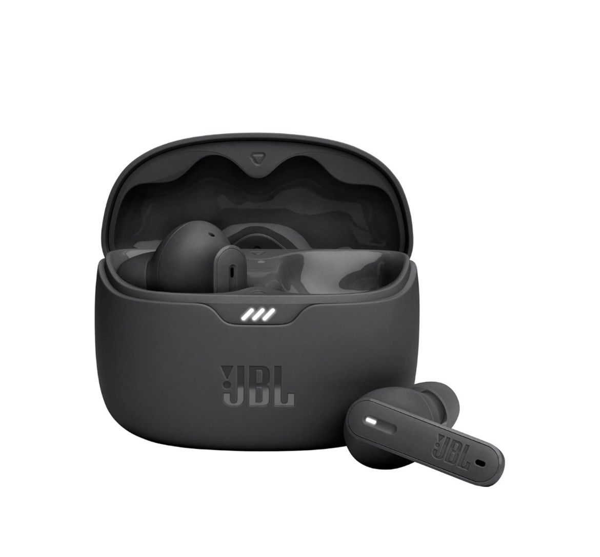 JBL Tune Beam Earbuds Black | Pure Bass Noise Canceling 48 Hour | NEW Sealed Box 