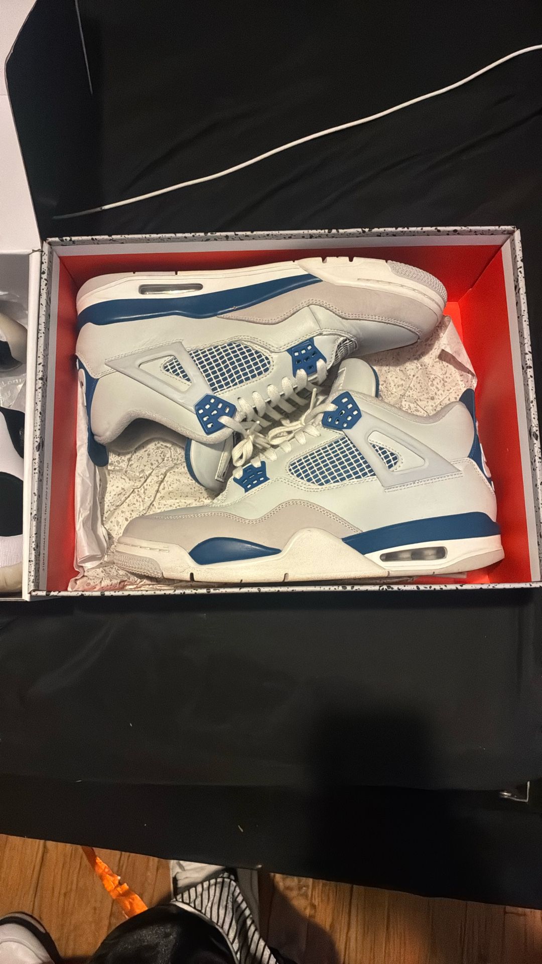 Jordan 4 Military Blue  Size 12