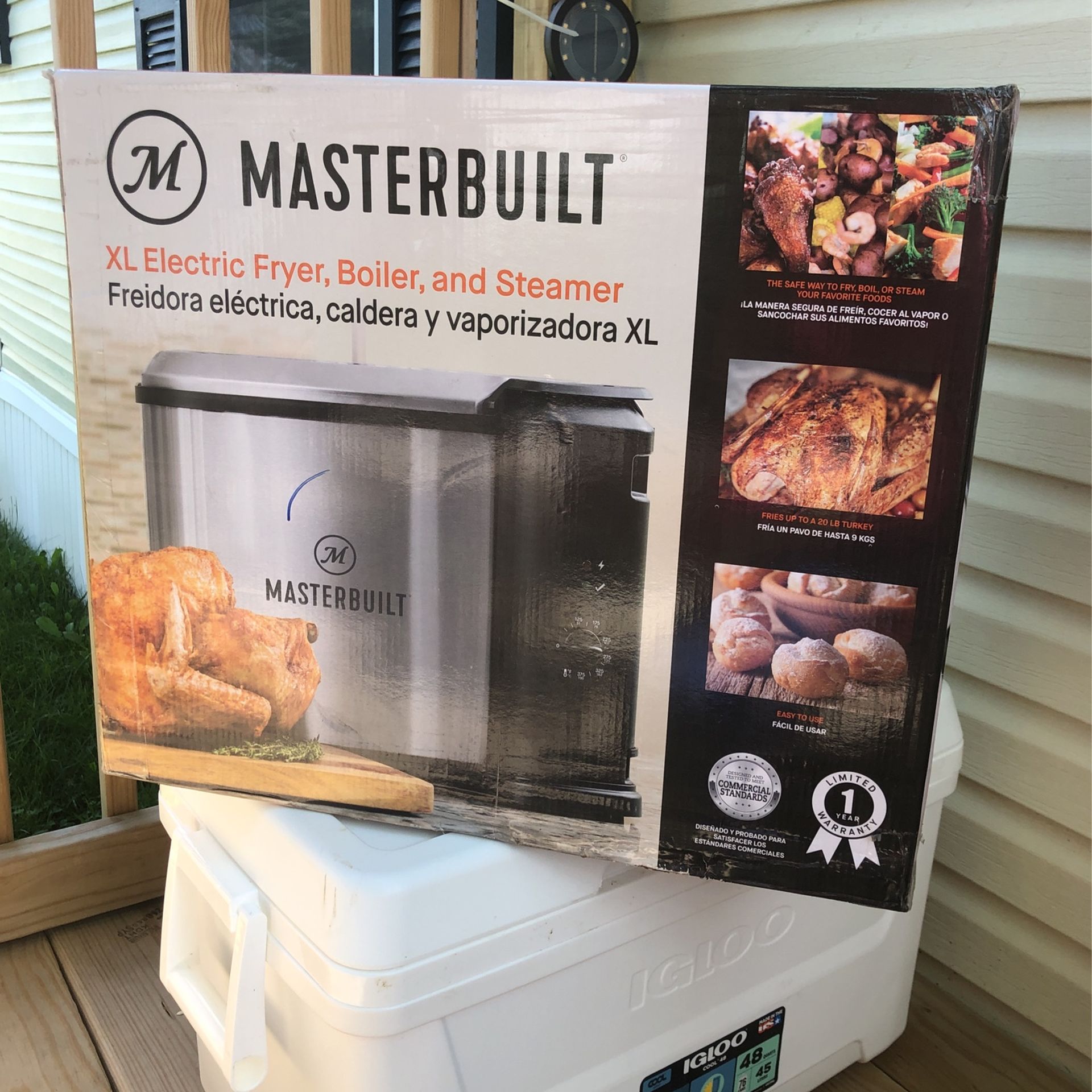 Master built Fryer