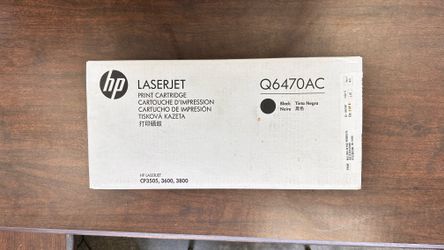 Hp Laserjet Ink Q6470AC Black