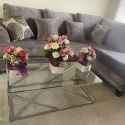 Sectional Grey Oversize