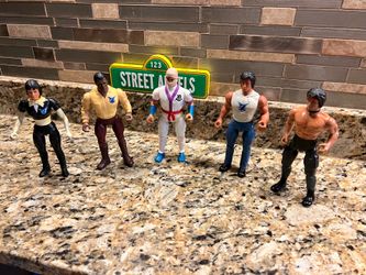 Vintage Rambo Force Of Freedom Figures Lot Of  5 Figures 1985 Coleco