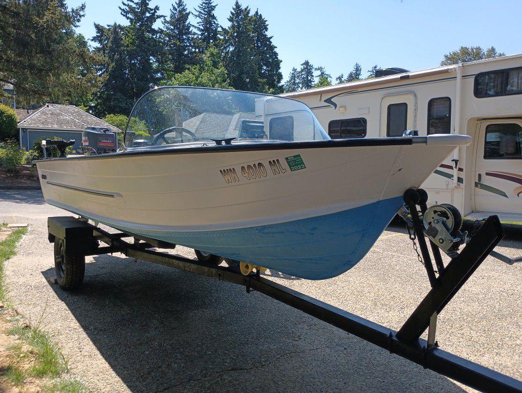 16ft STARCRAFT aluminum With 40hp Mariner for Sale in Seatac