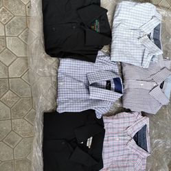 Camisa de hombre size L nuevo sin etiqueta todos por $25