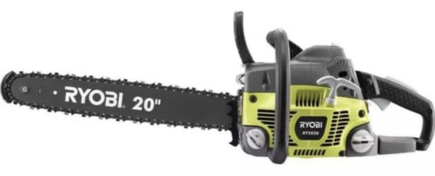 Ryobi 20 inch Chainsaw Heavy-Duty Case Automatic Oiler High Power Chain Saw