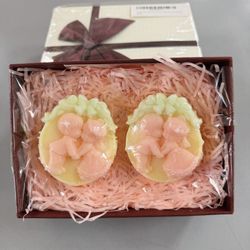 Elegant Cherub Soap Gift Set – Handmade Luxury Bath Soaps