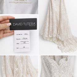 David Tutera Ivory Wedding Dress For Sale