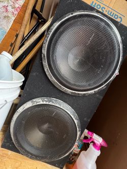 2 12” Rockford Fosgate speakers for sale