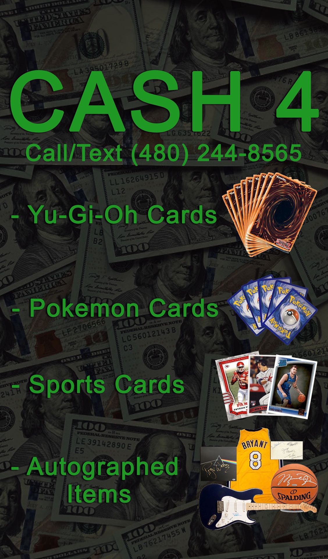 Cards and autographs for sale?