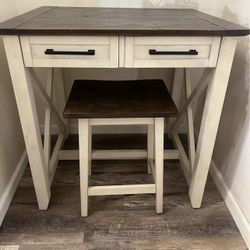 Desk And Bench 