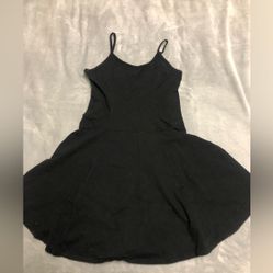 Black flowy dress