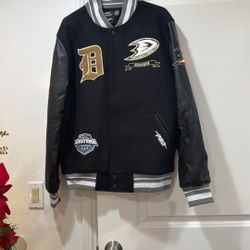 Anaheim Ducks Leatherman Jacket