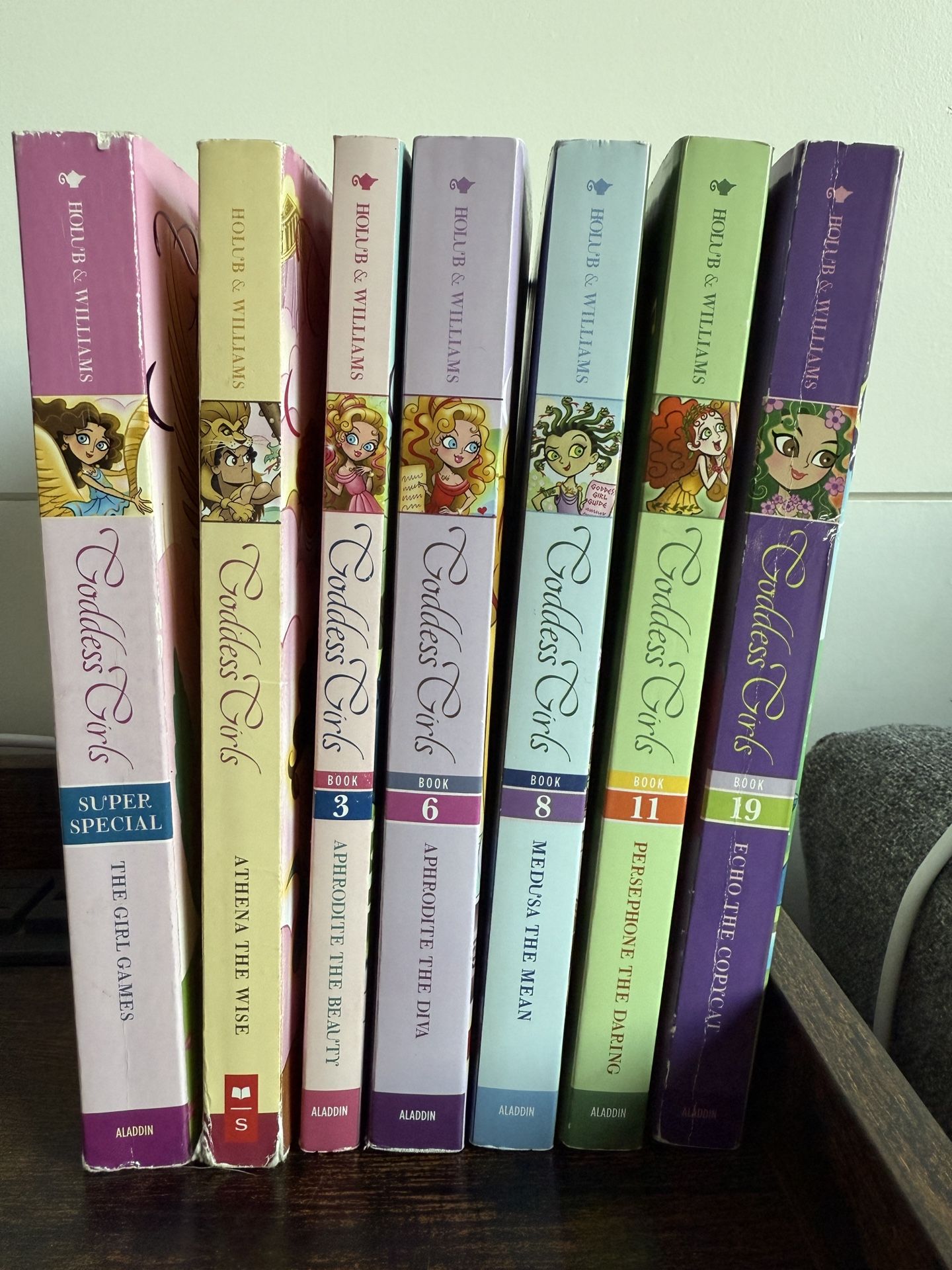 Goddess girls books