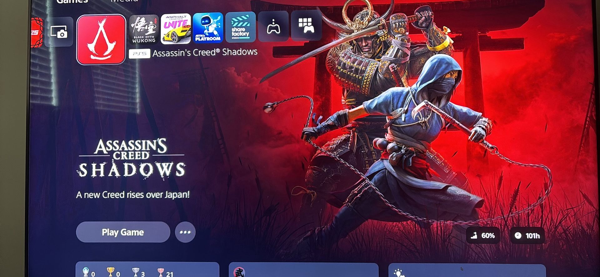 PS5 W/games & Accessories & 70in Samsung Tv