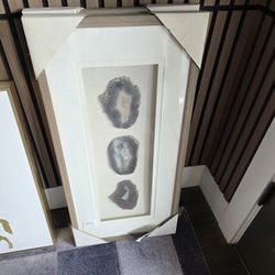 Stone Pottery Barn Wall Picture Art