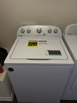 Will Deliver Whirlpool Washer And Dryer 