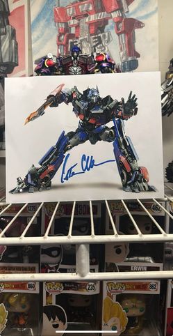 TRANSFORMERS PETER CULLEN SIGNED POSTER FROM FAN EXPO 2024 CHICAGO