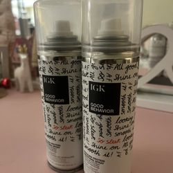 IGK Good Behavior Spirulina Protein Smoothing Spray