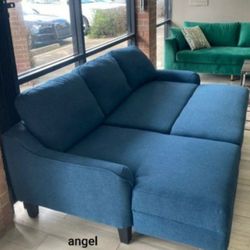 SAMEDAY DELIVERY Jarreau Sofa Chaise Sleeper
