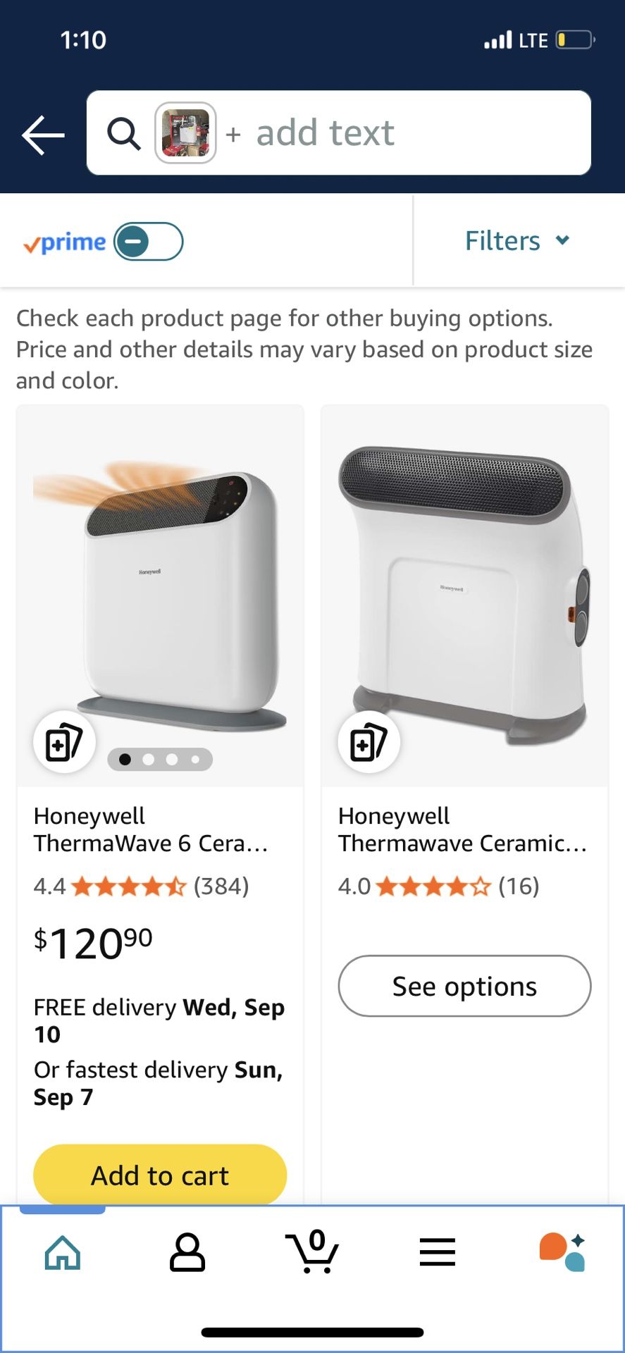 Portable heater
