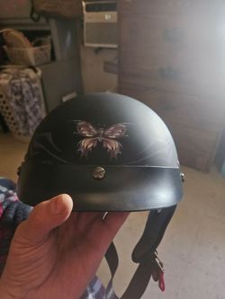 VCAN cruiser half helmet