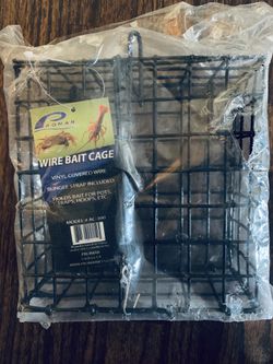 Wire bait cage