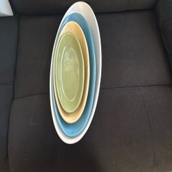 Decorative Serving Trays – Great Condition