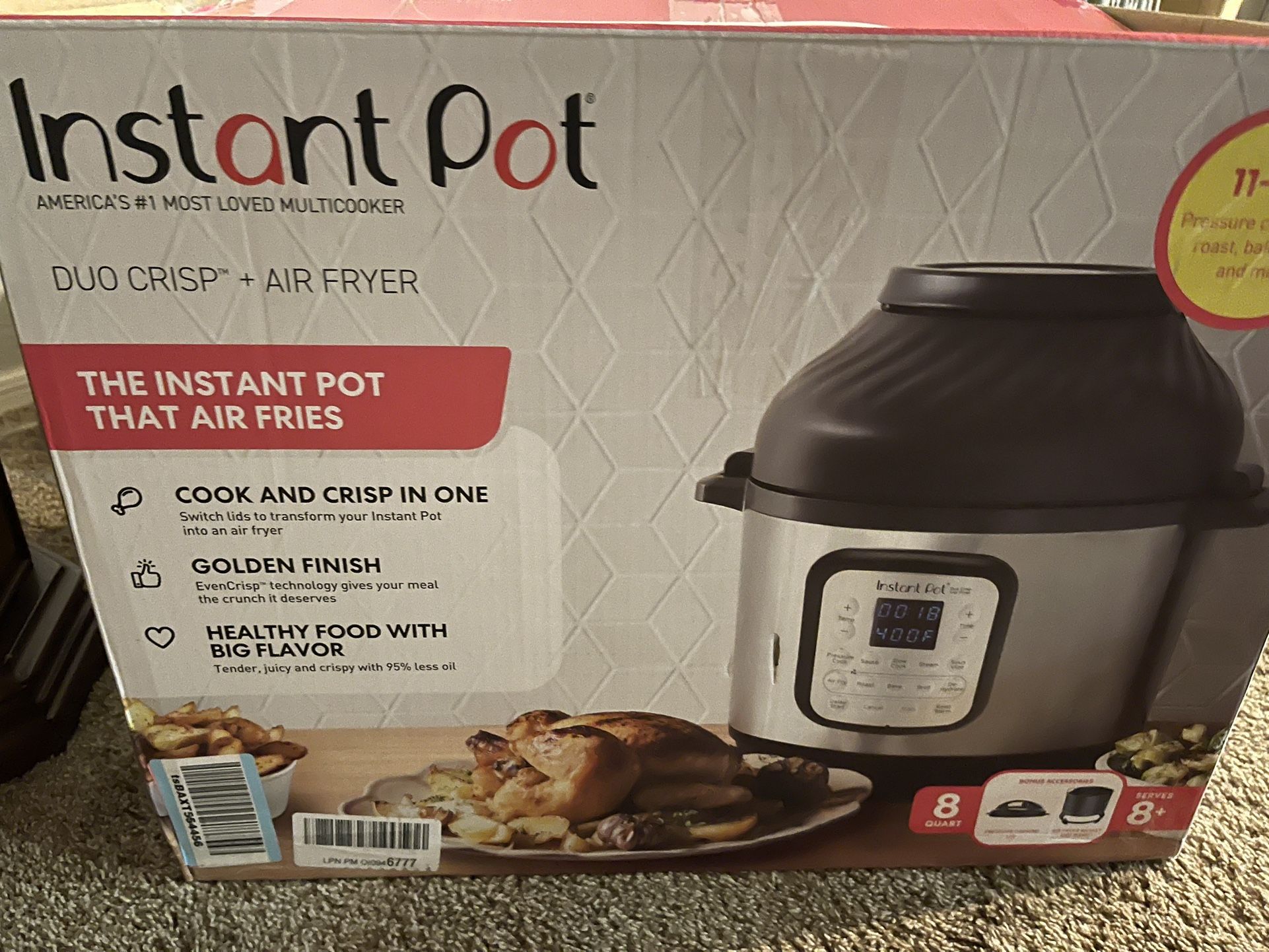 Instant Pot With Baking Elements