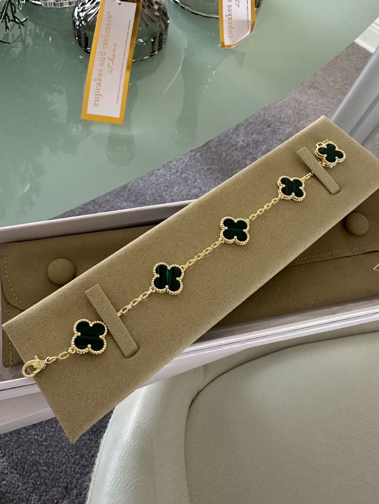 Van Cleef & Arpels Alhambra Green bracelet 