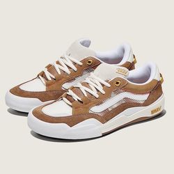 NEW Skate 2 Wayvee Men’s Sneaker, Brown/White, Size 11