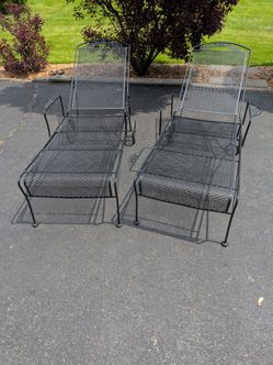 Chaise Lounge Outdoor (x2)
