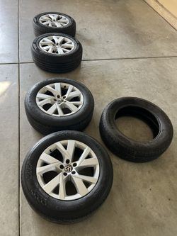 18 Inch Rims And Tires 245/60/18 For VW