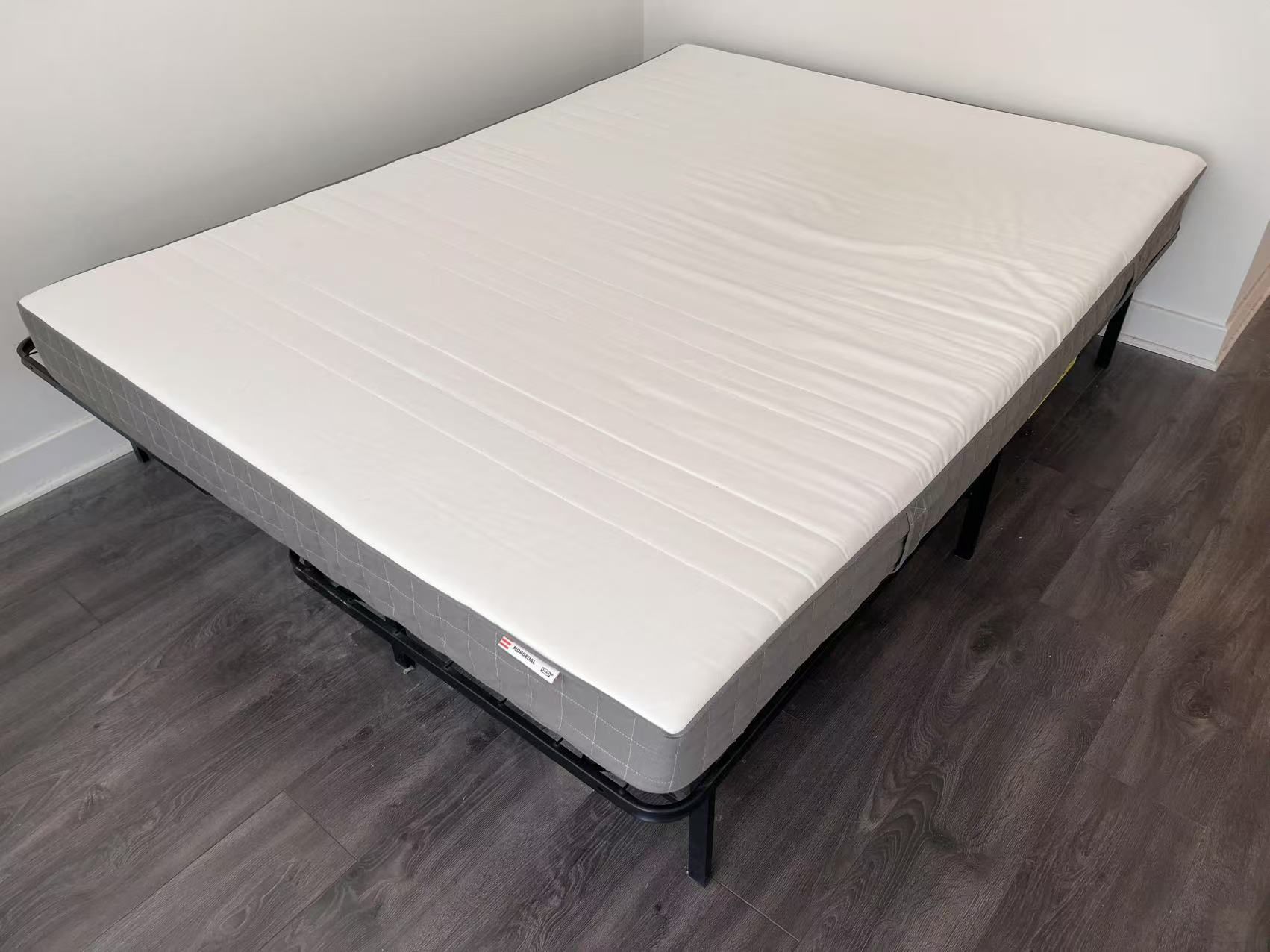 Queen Sized Bed Frame And Mattress Set