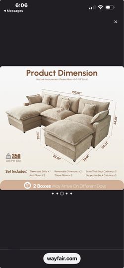 New sofa