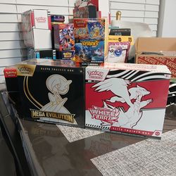 Pokemon etbs & booster bundle, singles