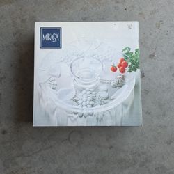 Mikasa Glass Platter