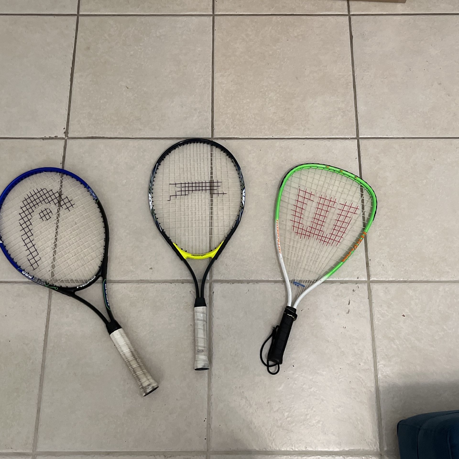 Racquetball And tennis Rackets (racquets)